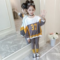 베베초롱 베베초롱 여아양기세트 봄·가을세트 2019 키즈 패션 맨투맨 중대동 트레이닝 투피스 패션