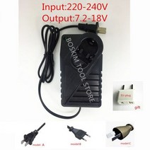 교체 충전기 BOSCH GSR7.2V GSR9.6V GSR12V GSR14.4V GDR14.4V GDR12V GDR9.6V GSR12V-2 GSR14.4-2 GSB12-2, AL1411DV MODEL B, 1개