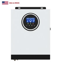 태양광인버터 3KW 태양광 인버터 24V ~ 230V MPPT 80A 24V 배터리용 하이브리드 인버터