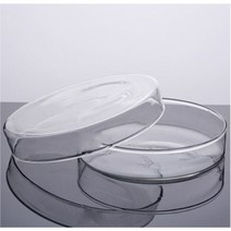 120mm유리페트리디쉬 실험용 샬레 2개 과학영재실험