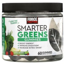 (아이허브) 포스 팩터 포스 팩터 Smarter Greens 구미젤리 애플베리 구미젤리 60개 빠른직구