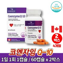 코스트코 캐나다 큐엔자임 코엔자임 큐텐 코큐텐 COENZYME q10 고쿠텐 코큐10 실버 어르신 혈압 활력 영양제, 2박스