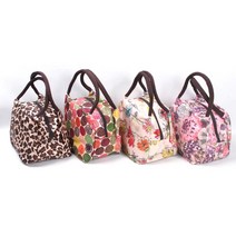 런치 토트백 가볍고 넉넉한 수납 도시락가방, 랜덤발송