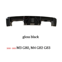 M4 맞춤형 디퓨저 BMW M3 G80 G82, gloss black