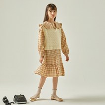 일로딜로 [쇼핑점] 여아주니어 봄 여름 가을까지~가을신상템 상하세트/원피스/티셔츠/반바지/레깅스등등 할인전!! [베스트 체크 원피스 셋트] IDOW21808