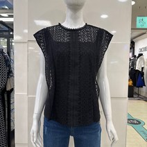 블루페페 부평점 레이스&쉬폰 슬리브스 블라우스