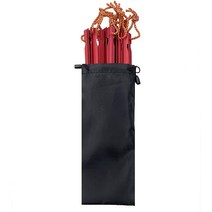 10 Pcs 야외 여행 텐트 못 로프와 지상 손톱 알루미늄 합금 캠핑 3 가장자리 대담한 텐트 못 가방 세트 하이킹 장비, 부대를 가진 10pcs 빨강