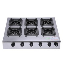 업소 영업용 가스렌지 식당 중식화구 간덱기 간택기, 스틸 페이스 하니컴 4구(천연가스)