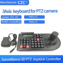 3d axis joystick cctv keyboard controller keypad for security ptz 스피드 돔 디코더 dvr nvr pelco 팬 틸트