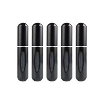 디스파인 향수공병 5ml, 유광블랙 5개