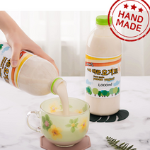 수제 야콘 요거트 야콘효능 프리바이오텍스 마시는 유산균 아침 저녁대용식 장에좋은 쾌변요거트, 수제 야콘 요거트 1000mL