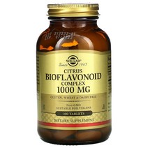 Solgar 감귤류 바이오플라보노이드 복합체 1 000mg 100정, 250 개, 250개