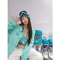 남성 여성 스키 보드 복 스팟 에어블라스터(ab) 남녀 동일 스키복 코치