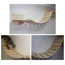 [도그씨] 쁘띠펫츠 원목 DIY 캣브릿지 연결다리 고양이놀이터, 상세 설명 참조