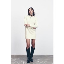 독일 자라 ZARA 쇼트 니트 드레스 - Ecru 156648