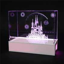 1300K 피규어 전시용 캐슬 케이스 LED 조명, 단품