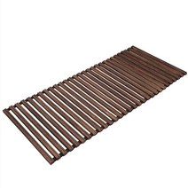 복층 저상형 토퍼 깔판 받침대 캠핑 접이식 메트리스 받침, 90x200cm 우드
