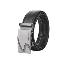 카텔로 자동 버클 2단 소가죽 남성정장벨트