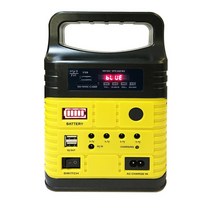 올인원 파워뱅크 캠핑 휴대용 태양열 발전기 야외 캠핑 조명 시스템 BT MP3 라디오 다결정질 전지판 3, 01 보라색