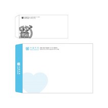 치과 소봉투 대봉투 컬러봉투 흑백봉투 인쇄 주문제작 디자인오늘, 소봉투 컬러4도, 카카오톡(친구추가-디자인오늘), 500매