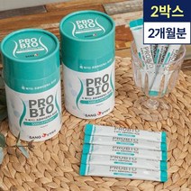 [당일출고] 상아제약 쏙 빠지는 프로바이오틱스 프롤린 람노서스 다이어트 비만균 상아 유산균 분말스틱 30포X2박스(총 60포)