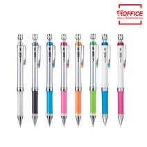 유니 알파겔 슬림 샤프 0.5mm M5-807 13색칼라, 04.오렌지, 1개, 오렌지
