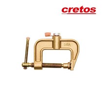 CRETOS 어스클램프 CED-500A-S 용접어스클램프 보급형 (1EA) 운반 하역 벨트 클램프 체인 클램프 CRETOS 공구