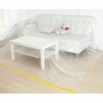 [KT알파쇼핑]이사비닐덮개 대형 오염방지커버 가구 바닥 차량3M, 비닐커버 투명_W869FC1