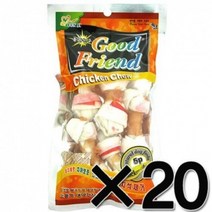 치킨 보양식껌 5P 20개 덴탈 껌 강아지 간식