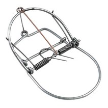 큰 마우스 트랩 족제비 캐치 스프링 설치류 케이지 두더지 펠러 쥐 아르마딜라 파라 로에도레스, [01] A Silver 15x10cm