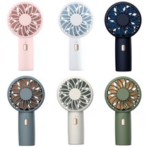 컬러플 타이니 미니 선풍기 핸드선풍기 휴대용 스트랩 키링제공, 파인니들 그린