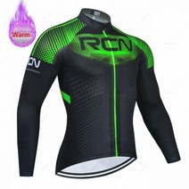 스페셜라이즈드 전기자전거 RCN 프로 팀 겨울 열 양털 사이클링 저지 세트 레이싱 자전거 정장 산악 의류 145351, 5XL, jersey 17