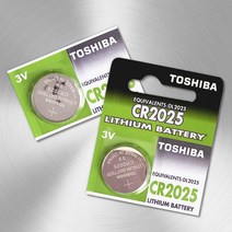 리튬전지 3V CR2032 CR2025 CR2016 스마트키 배터리 동전 건전지 납작 코인, 도시바) CR2025