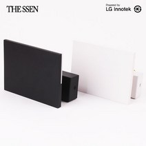 THE SSEN LED 디오 벽등 5W 전구색(노란빛) 블랙.화이트 KS인증 LG이노텍칩, 블랙, 1