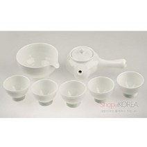 백자-순백 5인다기세트, 전통포장