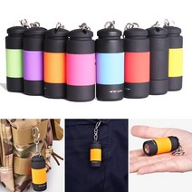 초강광led손전등 야외용고휘도손전등 연기투시랜턴 슈퍼 미니 led 빛 0.3w 휴대용, 푸른