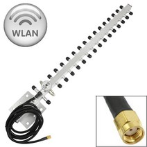 원룸공유기 자취방 공유기 와이파이 게이밍 호환 VONETS 고 이득 RP-SMA 2.4GHz Yagi 무선 WLAN WiFi 안테나 부스터 PCI 모뎀 카드 경로 수신기