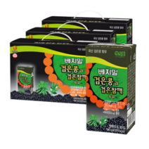 베지밀 검은콩과 검은참깨, 64개, 190ml