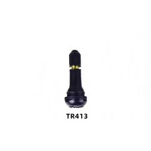 피넬리타이어 콘티넨탈타이어 피렐리피제로튜브리스 스냅인 황동 타이어 밸브 스템 검정색 고무 TR413 tr4, 03 tr413, 1개