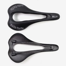 Selle Italia SLR Tekno-Flow Road Bike Carbon Saddle 남성 및 여성용 탄소 섬유 도로 자전거 안장 - 블랙, Matte, 1개