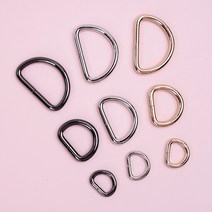 (B410) 두꺼운 D링(3.8T) (2개 1쌍), (B410-4) 16mm ／ 골드
