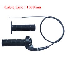 오토바이 스로틀 케이블 핸들 바 세트 그립 케이싱 혼다 CR80 CR125 CL100 160, 02 1300mm cable line
