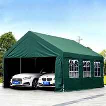 야외 주차장 차고 임시 천막 창고 격리 그늘막 텐트 대형 막사 농막 휴게실 카페, 지붕만10x5
