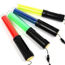 LED 미니 일반형 26cm 전자 경광봉 신호봉 주차봉, LED미니일반형(빨강), 거치대+AA형건전지