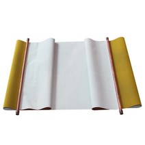 필방 서예 용품 물 쓰기 두루마리 천 종이 쓰기 그림 연습 두루마리 천 종이 반복 사용, 빈 스크롤