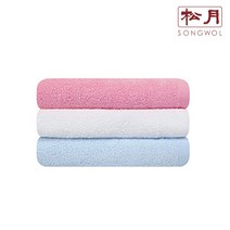 아트박스/송월타월 얇은 수건 데일리32 10장, 화이트