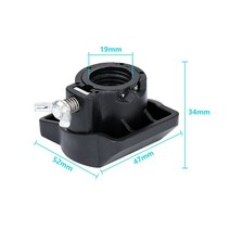 호닝가이드 날연마햄튼 샌딩/그라인딩 가이드 Dremel 로타리 공구 용 로터리 툴 어 테치먼트 액세서리, 01 52x47x34mm