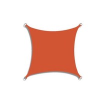 420D 방수 차양 항해 야외 정원 해변 캠핑 파티오 수영장 천막 텐트 차양, orange+3x4m