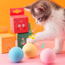 방구석닷컴 소리나는 캣닢 고양이장난감 고양이공, 02.블루