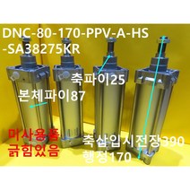 FESTO DNC-80-170-PPV-A-HS-SA38275KR 공압실린더 미사용품 대당발송 자동화부품